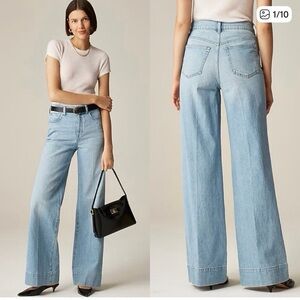 J. Crew Sky Blue Flare Jeans